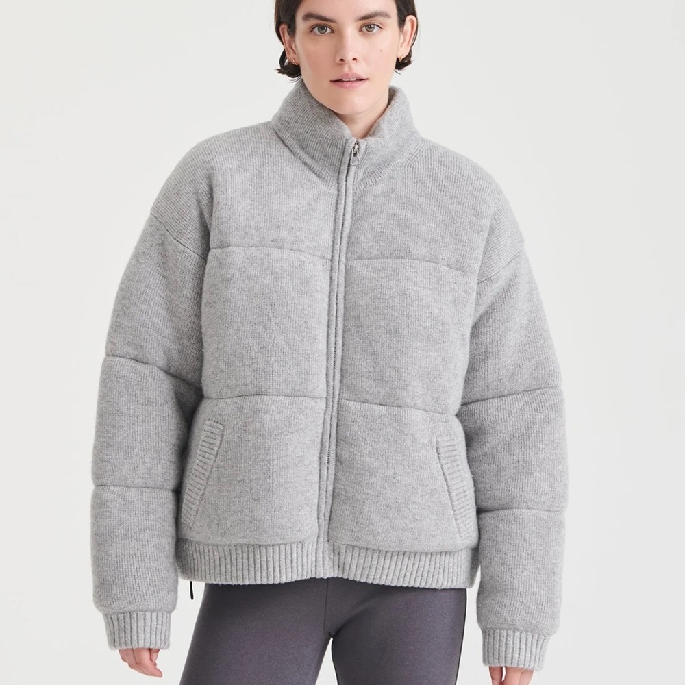 NWT NAADAM Merino Cashmere Puffer Jacket